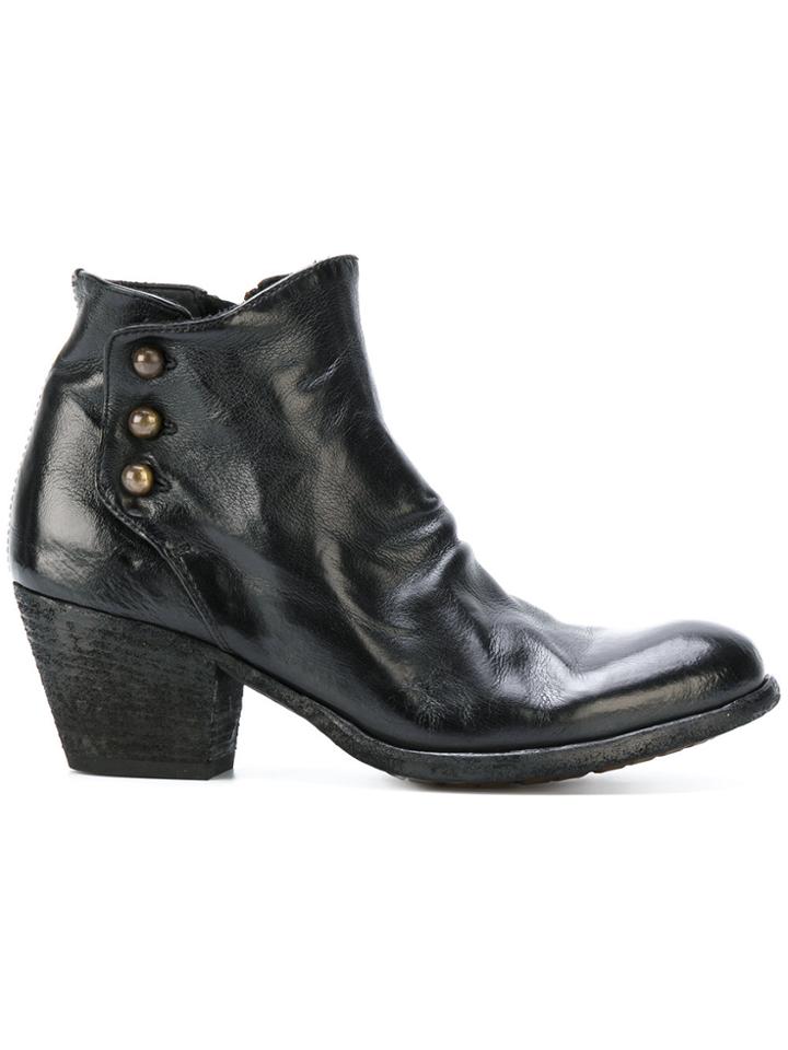 Officine Creative Giselle Ankle Boots - Black