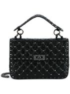 Valentino 'rockstud Spike' Crossbody Bag, Women's, Black, Leather