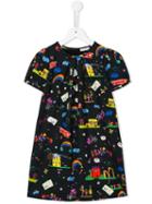 Dolce & Gabbana Kids 'back To School' Dress, Girl's, Size: 10 Yrs, Black