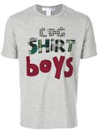 Comme Des Garçons Shirt Boys Embellished T-shirt - Grey