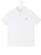 Paul Smith Junior Teen Classic Polo Shirt - White
