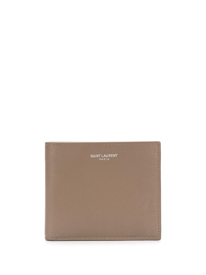 Saint Laurent East/west Wallet - Neutrals