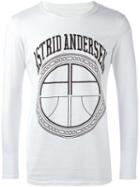 Astrid Andersen Logo Sweatshirt, Men's, Size: Large, White, Cotton
