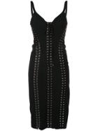 Dolce & Gabbana Stretch Cady Bustier Dress - Black