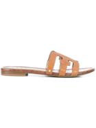 Sam Edelman Cut Out Detail Sandals - Brown