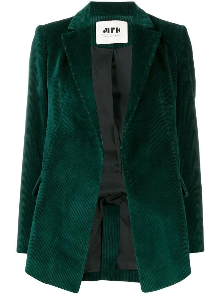 Maison Rabih Kayrouz Corduroy Blazer - Green