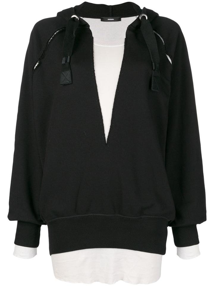 Diesel Hooded Sweatshirt - Black