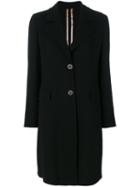 Etro - Single Breasted Coat - Women - Wool - 44, Black, Wool
