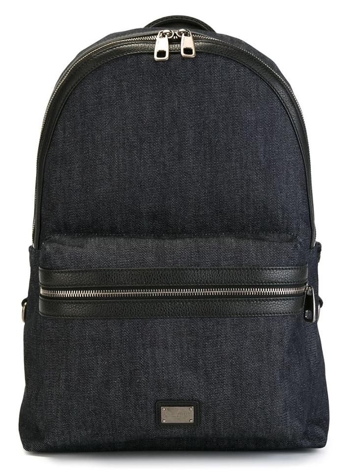 Dolce & Gabbana Denim Backpack
