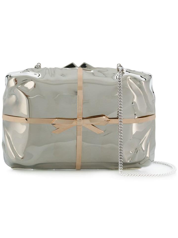 Benedetta Bruzziches Present Clutch - Metallic