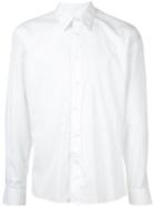Ck Calvin Klein Long-sleeve Fitted Shirt - White