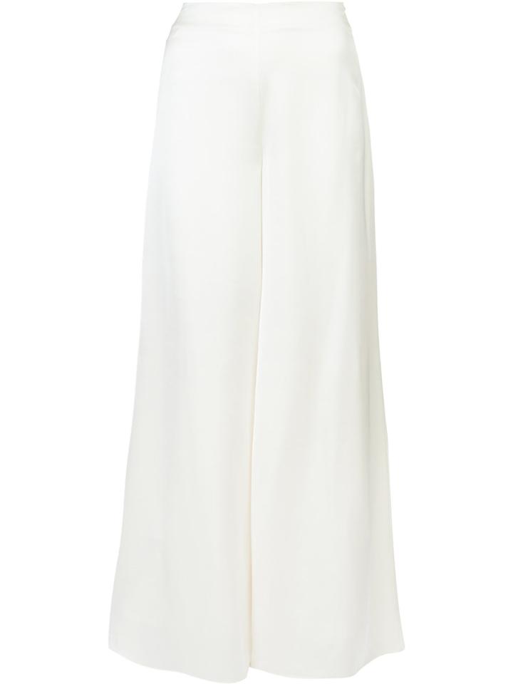 Co Wide-leg Trousers - White