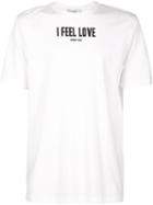 Givenchy I Feel Love T-shirt, Men's, Size: M, White, Cotton