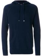 Ron Dorff Cashmere Pullover Hoodie - Blue