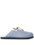 Buscemi Pietro Drawstring Slippers - Blue