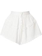 Sir. Celié Ruffle Shorts - White