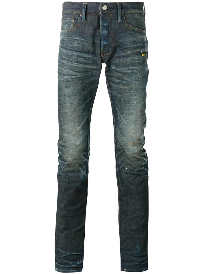 Fabric Brand & Co Jericho Jeans, Men's, Size: 30/32, Blue, Cotton