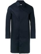 Mackintosh Button-down Coat, Men's, Size: 52, Blue, Cotton