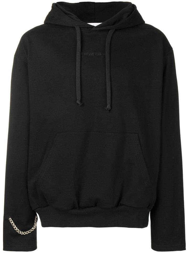 Ih Nom Uh Nit Chain Detail Hoodie - Black
