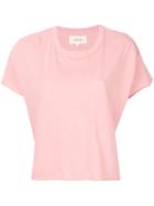 The Great Curved Hem Tee - Pink & Purple