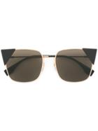 Fendi Eyewear 'lei' Sunglasses - Black