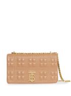 Burberry Small Quilted Check Lambskin Lola Bag - Neutrals