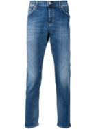 Dondup Slim-fit Stone Wash Jeans - Blue