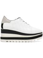 Stella Mccartney Eclpyse Lace-up Sneakers - White