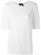 Theory - Short-sleeved T-shirt - Women - Viscose - S, White, Viscose