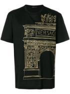 Versace Embroidered T-shirt - Black