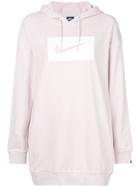 Nike Xl Swoosh Hoodie - Pink & Purple