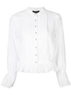 Robert Rodriguez Studio Gypsy Pleated Shirt - White