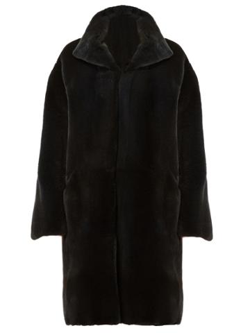 32 Paradis Sprung Frères Reversible Coat - Black