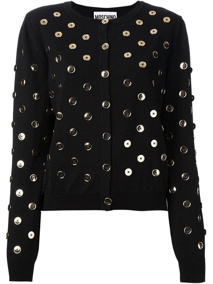 Moschino Button Embellished Cardigan