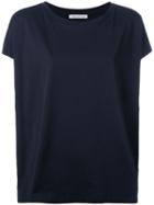 Stefano Mortari Loose Fit T-shirt, Women's, Size: 42, Blue, Cotton