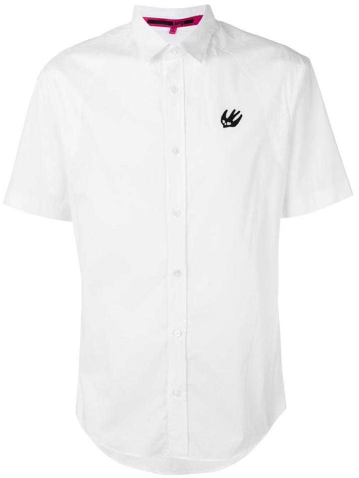 Mcq Alexander Mcqueen - Harness Shirt - Men - Cotton/spandex/elastane - 46, White, Cotton/spandex/elastane