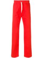 Band Of Outsiders Formal Track Trousers - Red
