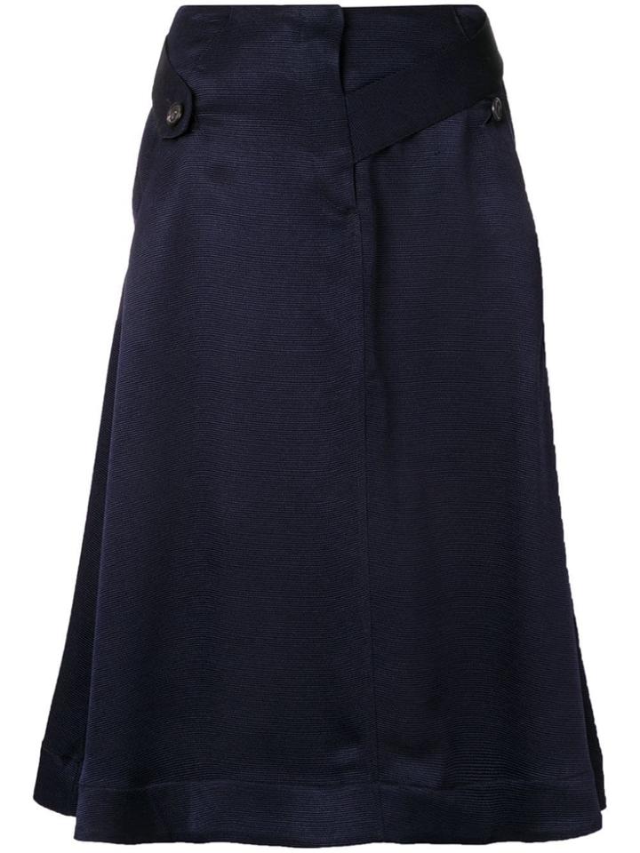 Palmer / Harding Distorted Skirt - Blue