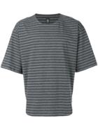 Eleventy Striped T-shirt - Grey