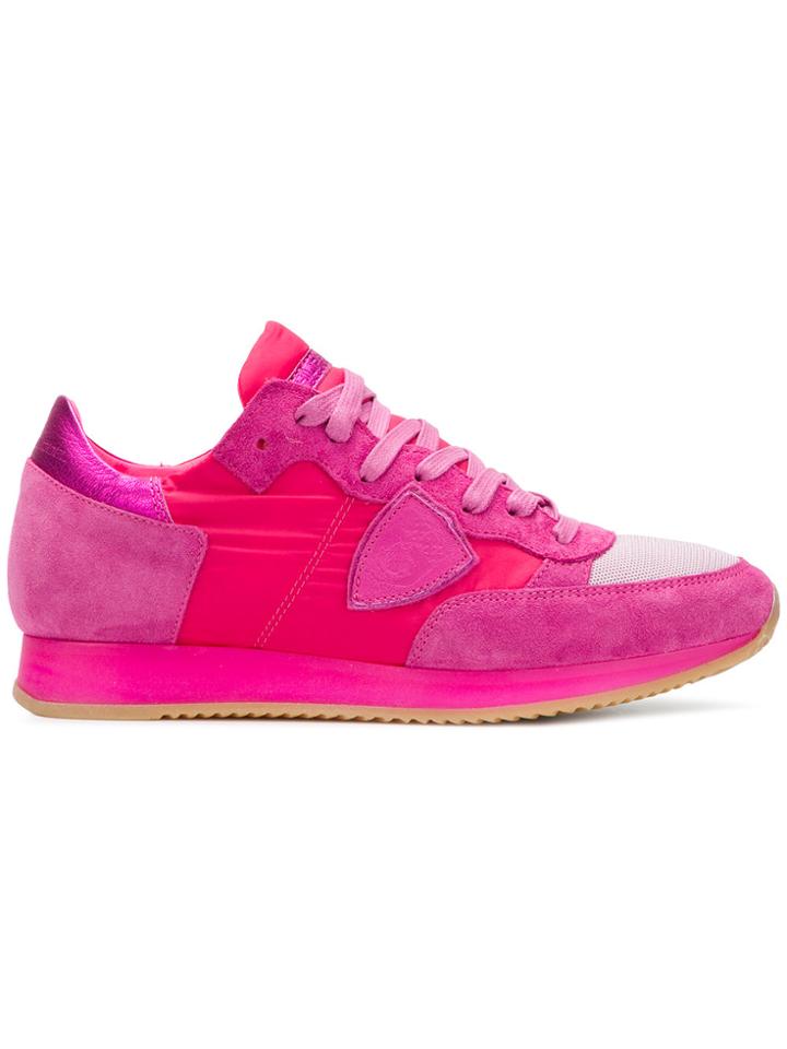 Philippe Model Low-top Sneakers - Pink & Purple