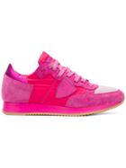 Philippe Model Low-top Sneakers - Pink & Purple