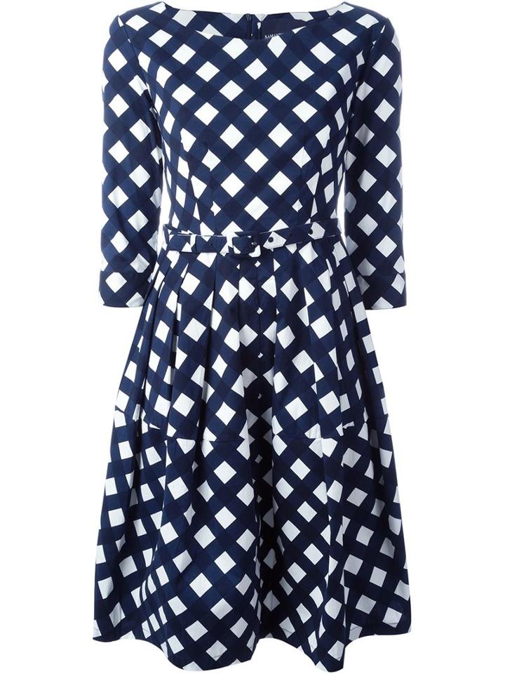 Samantha Sung Polka Dot Dress