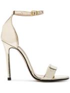 Marc Ellis Metallic Open-toe Sandals