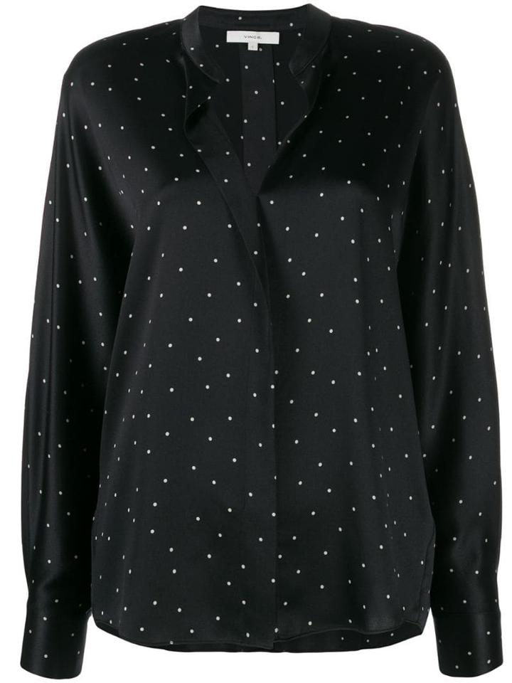 Vince Polka-dot Blouse - Black