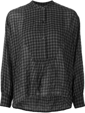 Nili Lotan Checked Blouse