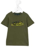 Aston Martin Kids - Car Print T-shirt - Kids - Cotton - 36 Mth, Green