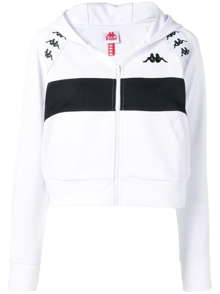Kappa Banda Bail Hooded Jacket - White