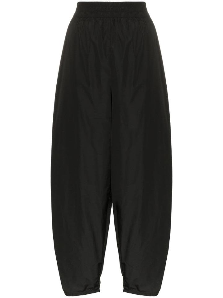 See By Chloé High-waisted Loose Fit Trousers - Black