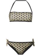 Fendi Bag Bugs Bandeau Bikini