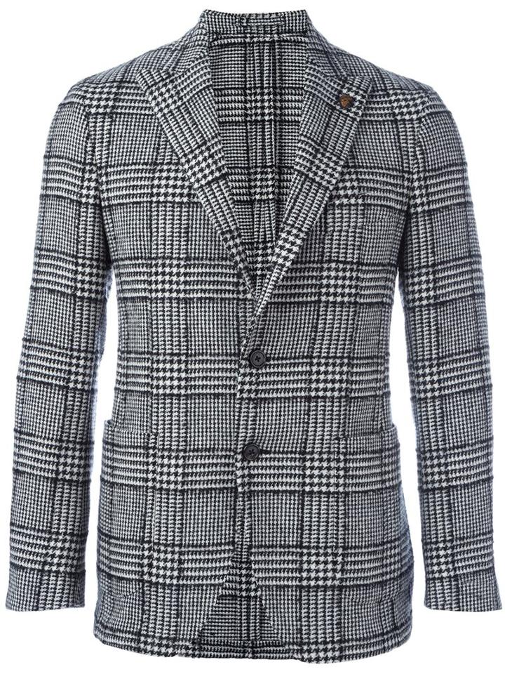 Gabriele Pasini Prince Of Wales Check Blazer